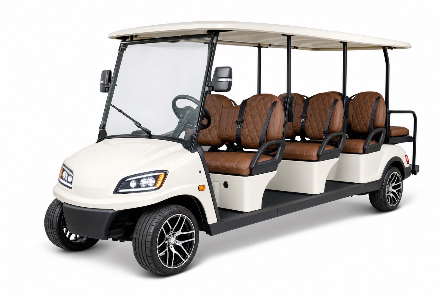 The Six — 6 passenger street-legal electric golf cart